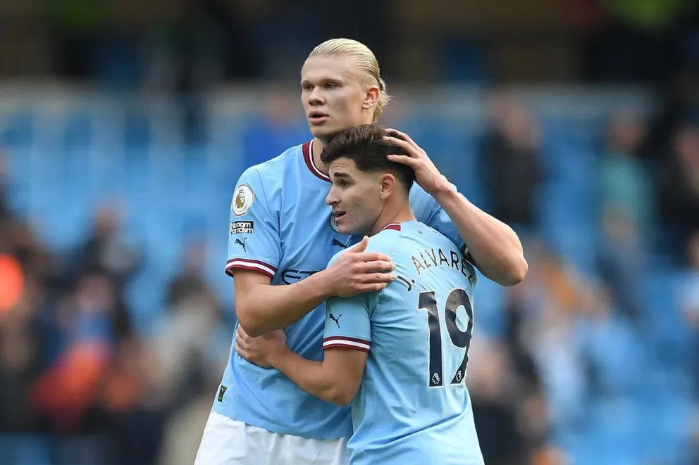 Pep Guardiola piensa a futuro y toma insólita decisión: esto sucederá con Julián Álvarez y Erling Haaland