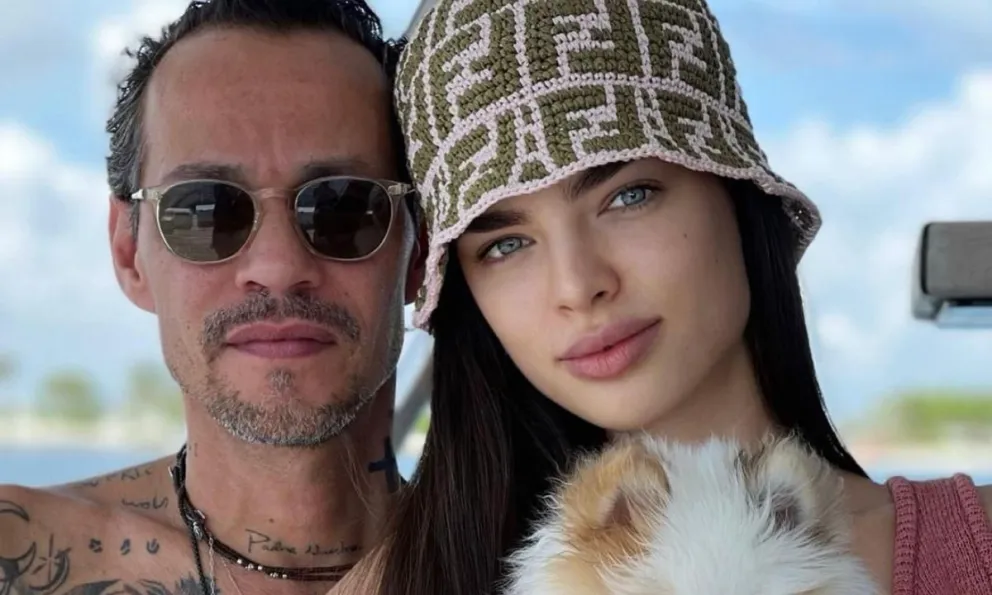 Marc Anthony no lo puede creer: en un descuido, Nadia Ferreira filtró el nombre de su bebé