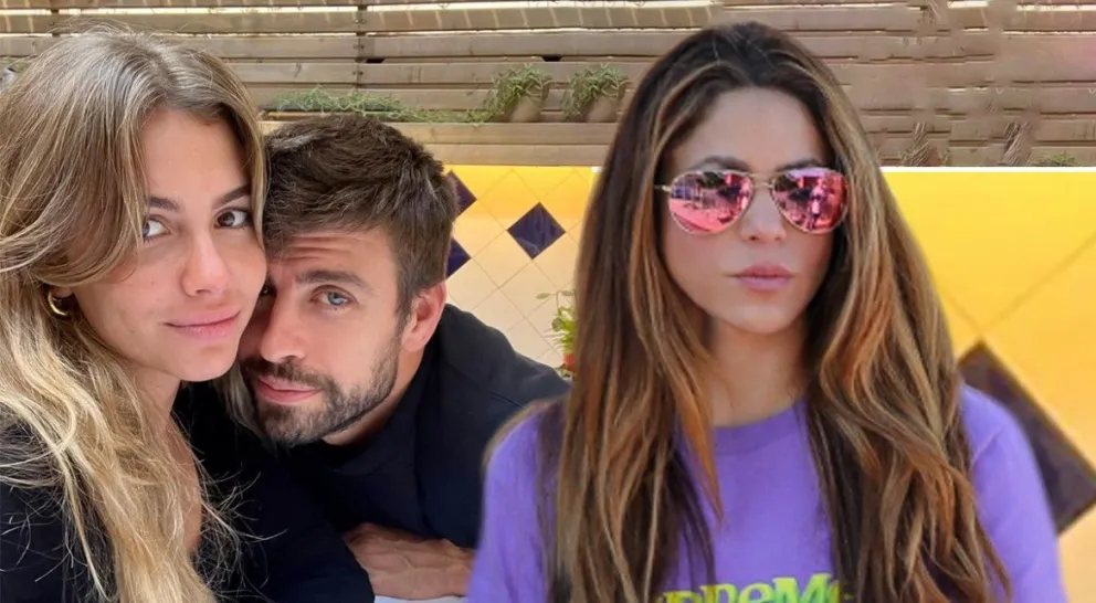 "Que bien actúas": así fue el encuentro entre Shakira y Clara Chía en Kosmos junto a Piqué