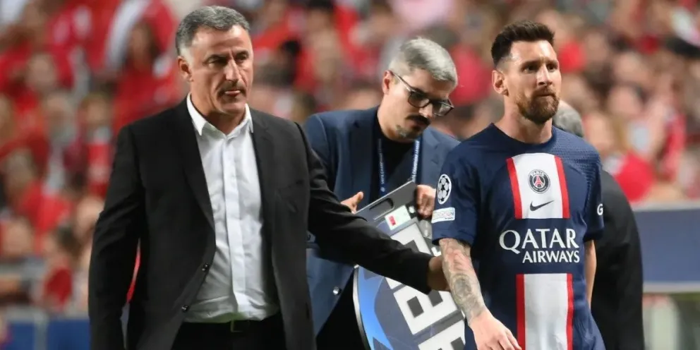 No se lleva bien con Messi: el DT que reemplazaría a Galtier en el PSG tras la salida del rosarino