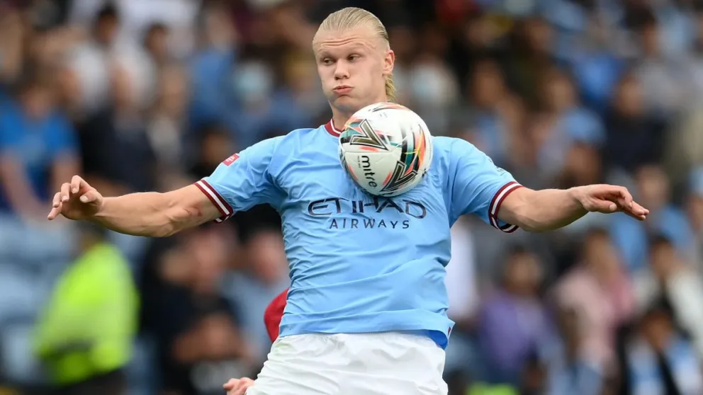 El sorpresivo y extraño ritual de Erling Haaland que dejó impactados a Pep Guardiola y Julián Álvarez