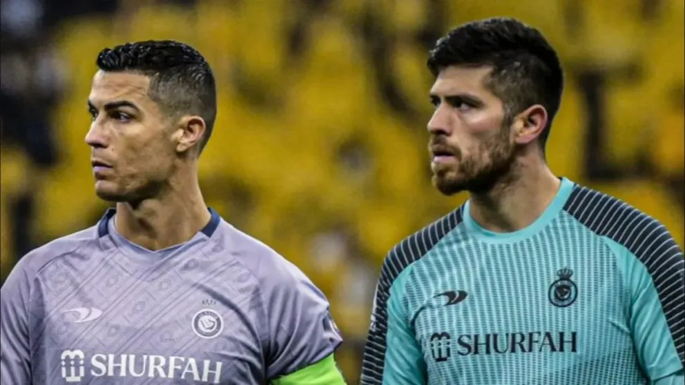 Tras irse por la puerta de atrás de Boca, Agustín Rossi decepciona a Cristiano Ronaldo en su club