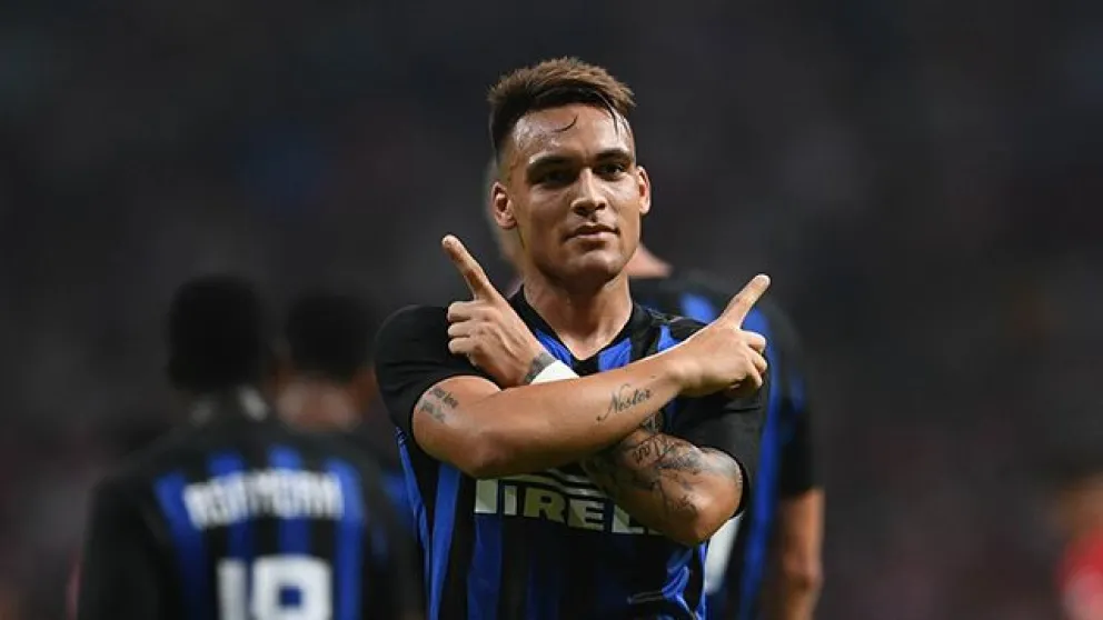El golazo de Lautaro Martínez y el emotivo festejo tras el triunfo de Inter