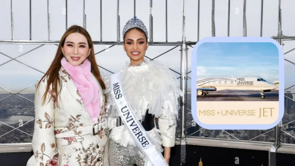 Amanda Dudamel celosa: la dueña del certamen Miss Universo mostró el avión privado para R'Bonney Gabriel