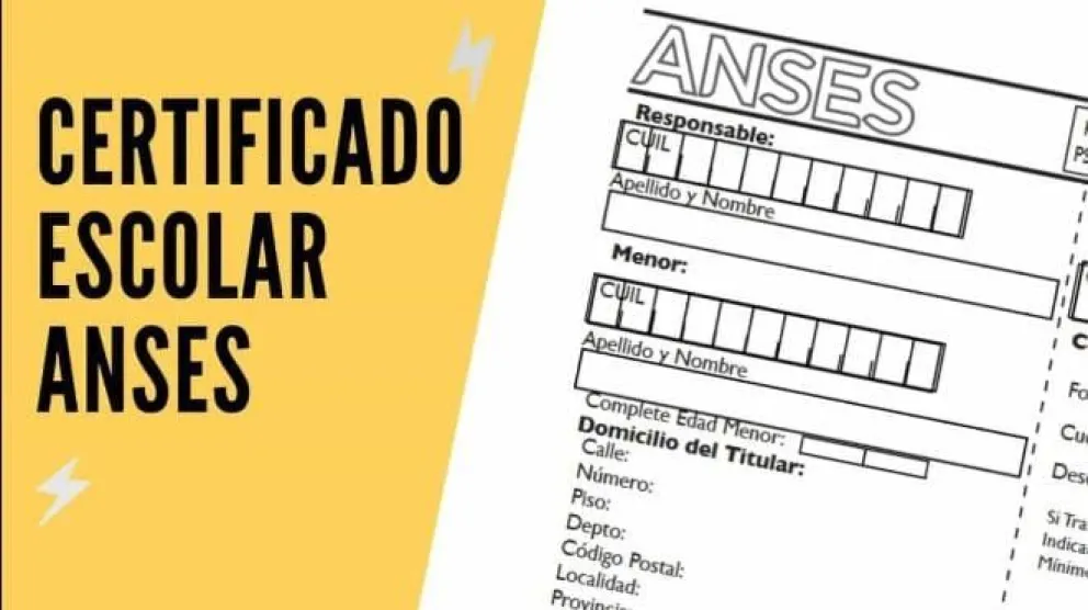 ANSES: enterate cómo se tramita el Certificado de Escolaridad