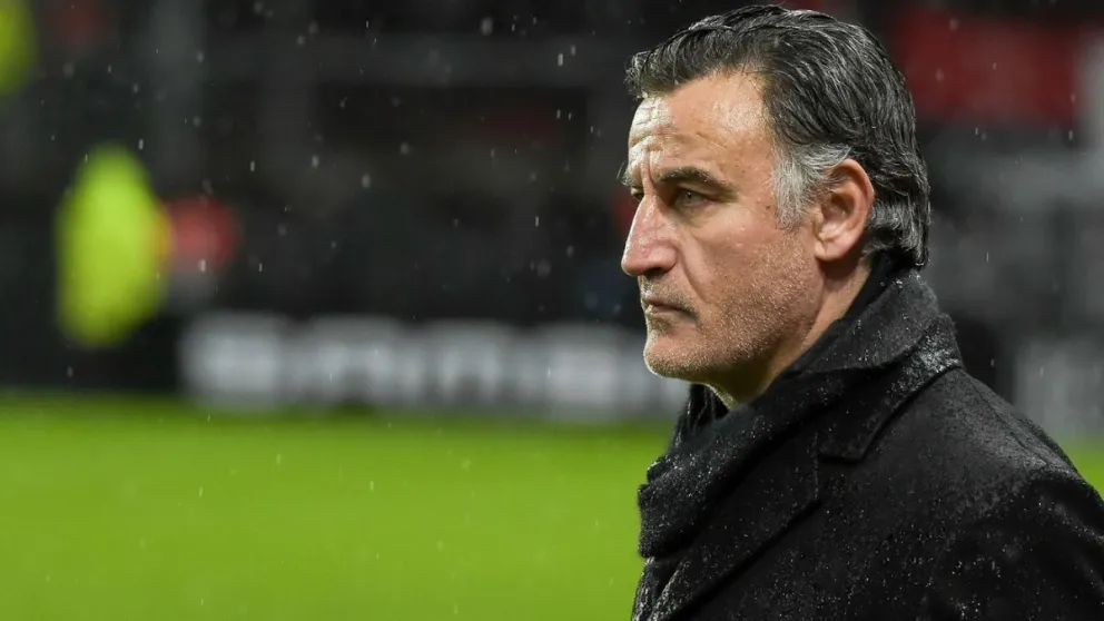 La gravísima situación que vivió Christophe Galtier durante el partido del PSG ante el Lille 