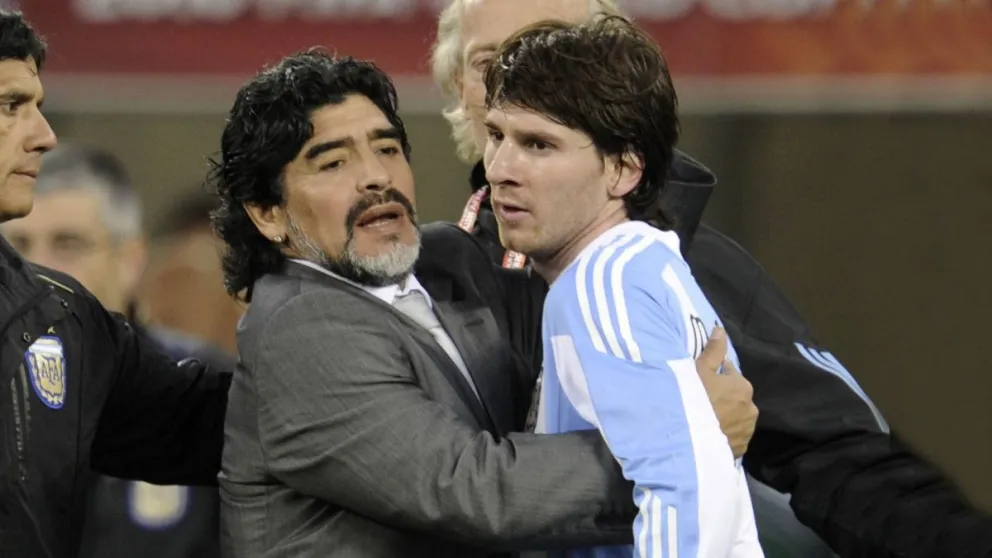 Messi alcanza una increíble marca de Maradona y compite por otro récord histórico
