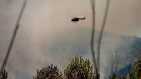 Fuertes incendios forestales en Corrientes, Entre Ríos y Chubut