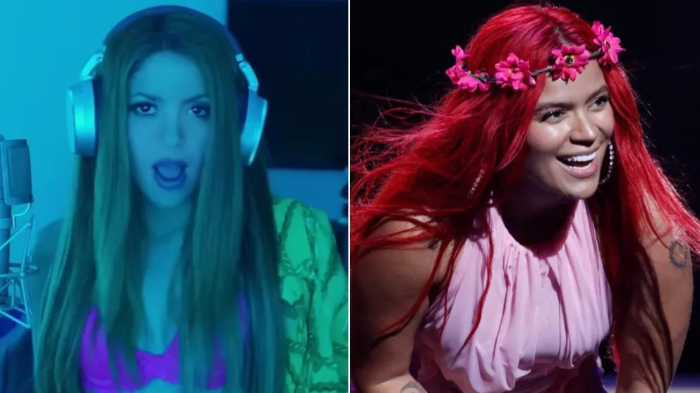 Sigue la venganza contra Piqué y Anuel AA: filtran la letra del nuevo y picante tema de Karol G y Shakira