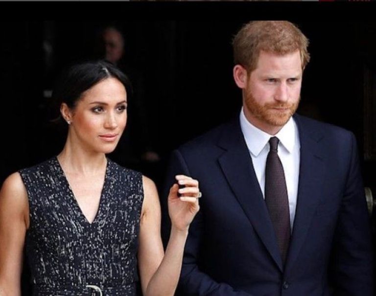 Meghan Markle y el pr&iacute;ncipe Harry.