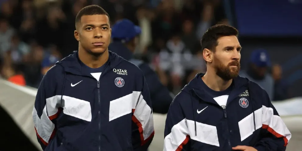 El extraño e impactante gesto de Kylian Mbappé con Lionel Messi que sorprendió a todo el PSG