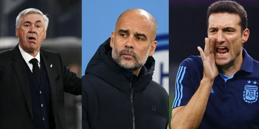 La irrespetuosa actitud de Carlo Ancelotti para con Lionel Scaloni y Pep Guardiola 
