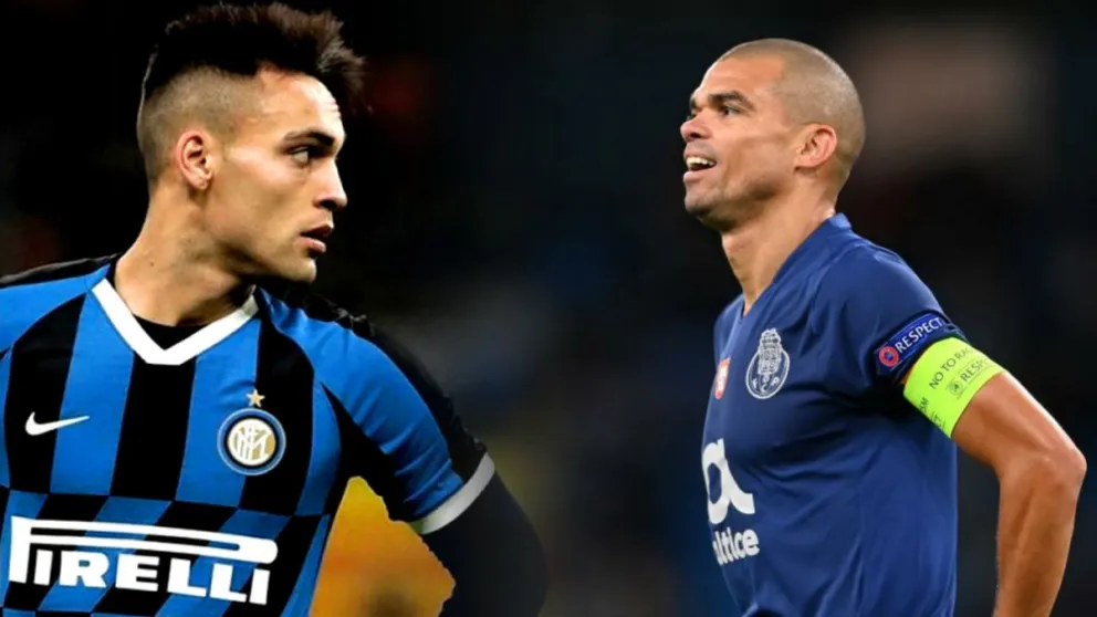 Otra vez contra un argentino, Pepe furioso pidió que sancionen a Lautaro Martínez