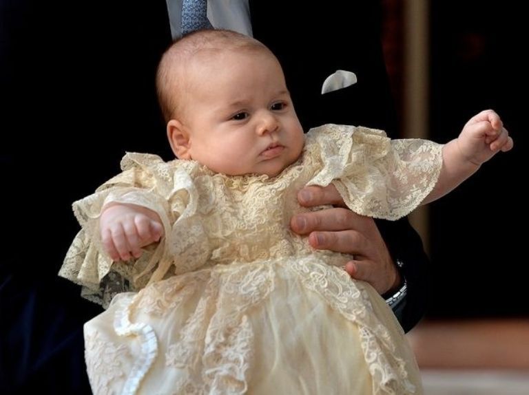 Príncipe George, de 3 meses.