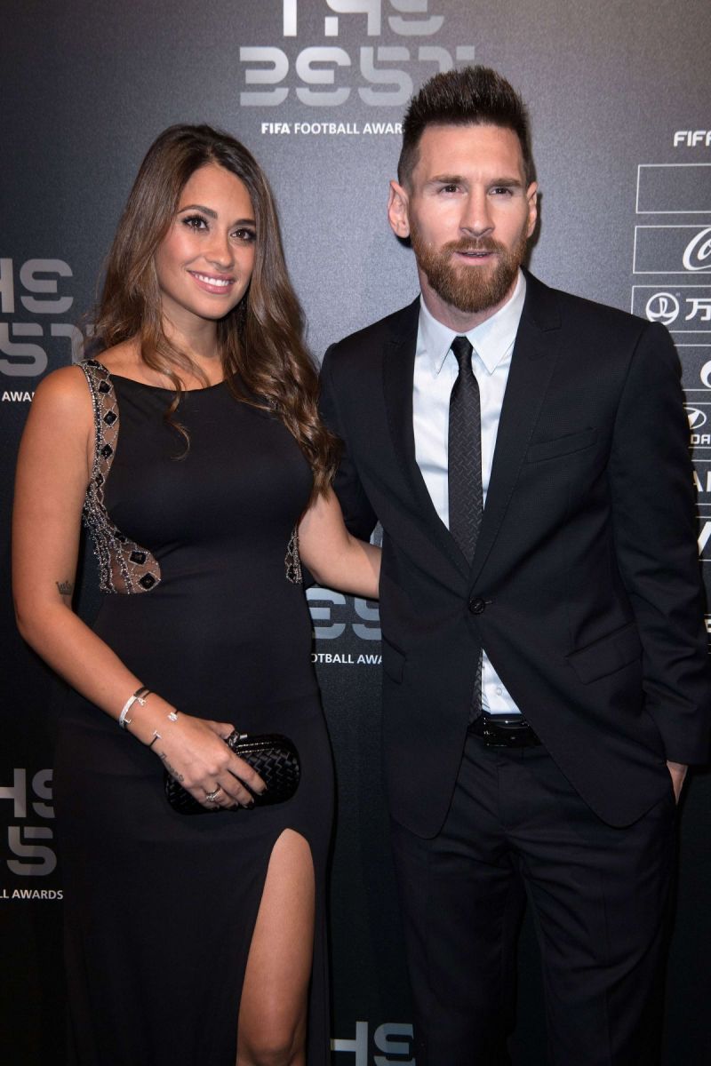 Antonela Roccuzzo y Lionel Messi