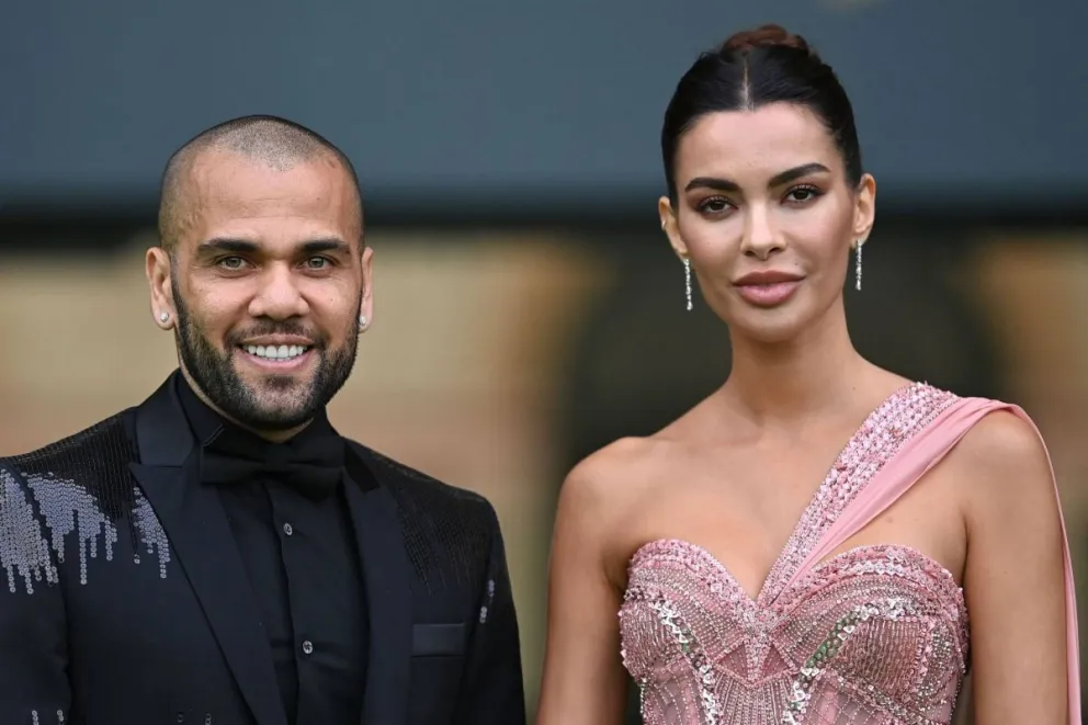Mientras sigue en la cárcel, Dani Alves recibió una impactante amenaza de Joana Sanz