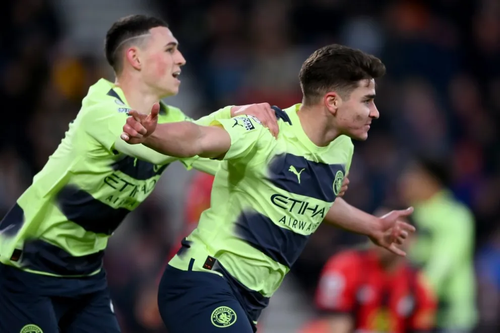 Ya que Guardiola no le da minutos, Julián Álvarez podría dejar el Manchester City