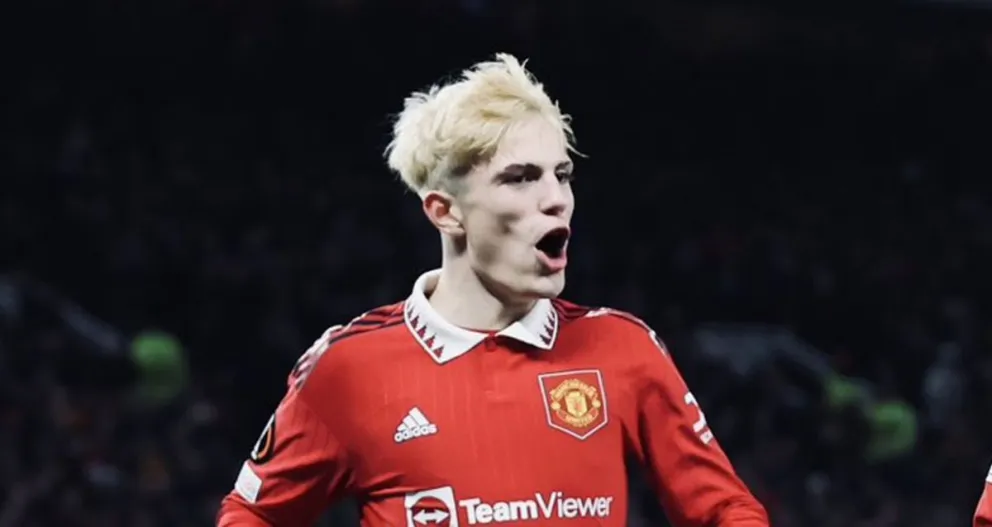 Alejandro Garnacho atónito: la noticia que podría sentenciar su futuro en Manchester United