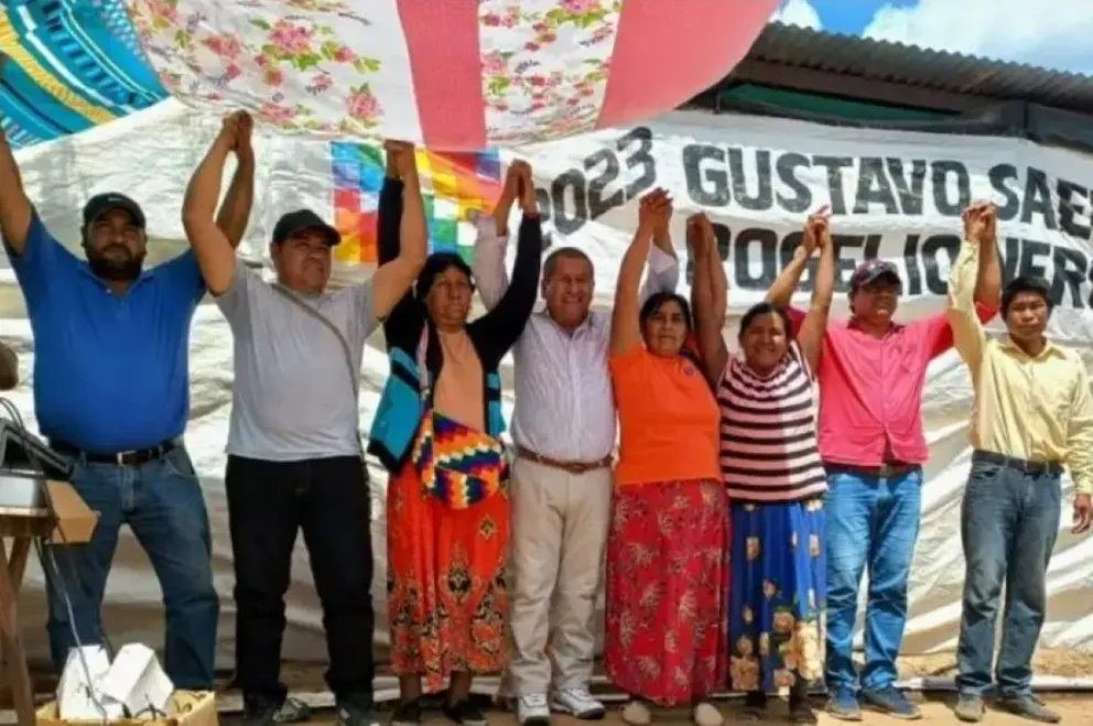 Gustavo Sáenz recibe el importante apoyo de los pueblos originarios en una asamblea sin precedentes