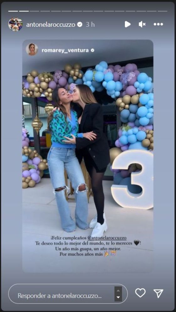 Antonela Roccuzzo festeja sus 35 a&ntilde;os