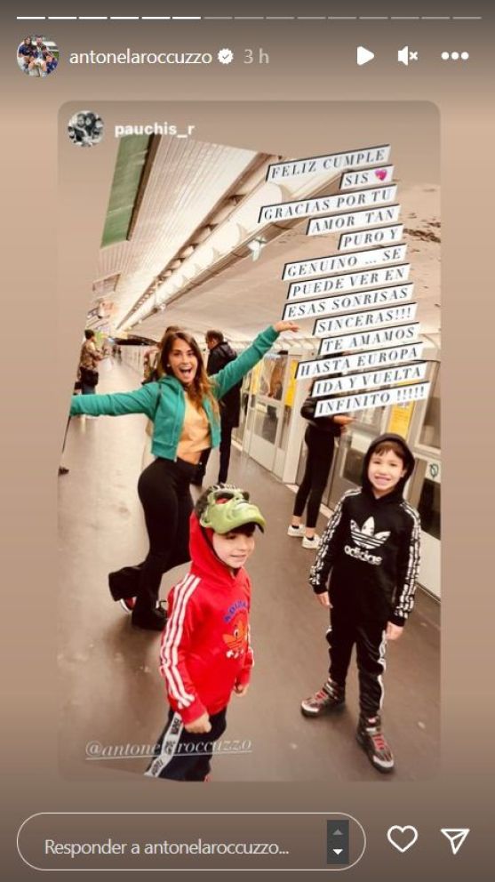 Antonela Roccuzzo festeja sus 35 a&ntilde;os