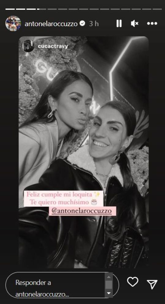 Antonela Roccuzzo festeja sus 35 a&ntilde;os