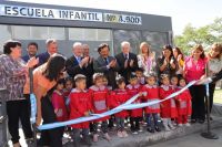 Gustavo Sáenz inauguró un nuevo edificio en la Escuela Infantil N°4900