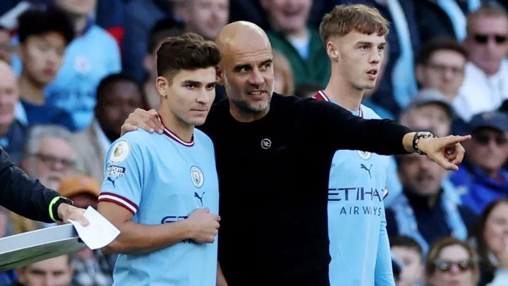 Julián Álvarez se cansó de su situación en el Manchester City y le daría un ultimátum a Pep Guardiola