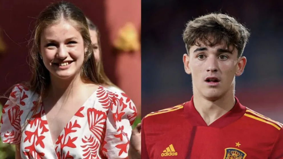 La princesa Leonor vino por Gavi: así ha sido su inesperado viaje