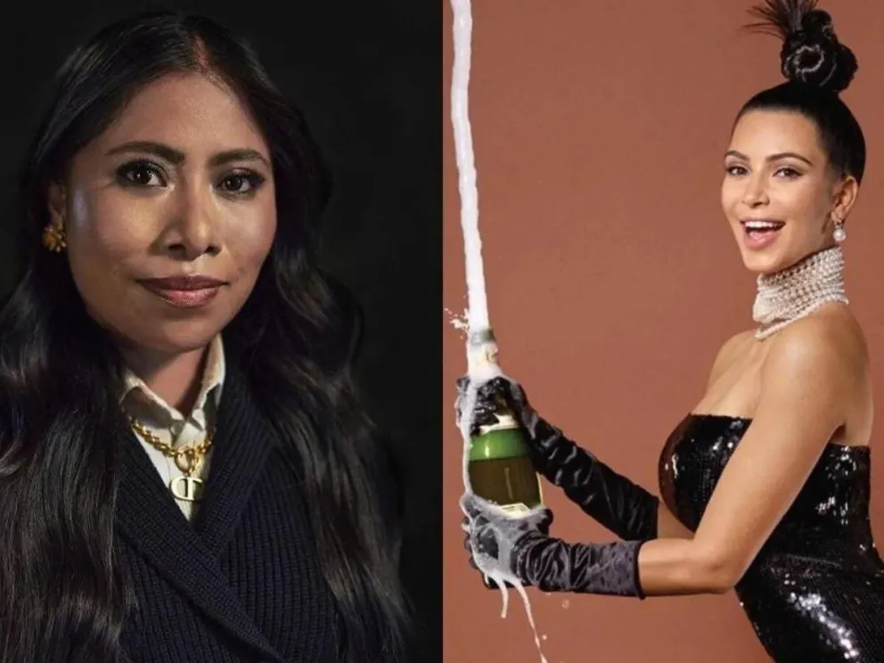 Idénticas: Yalitza Aparicio sorprende con su parecido a Kim Kardashian en nuevo video de TikTok 