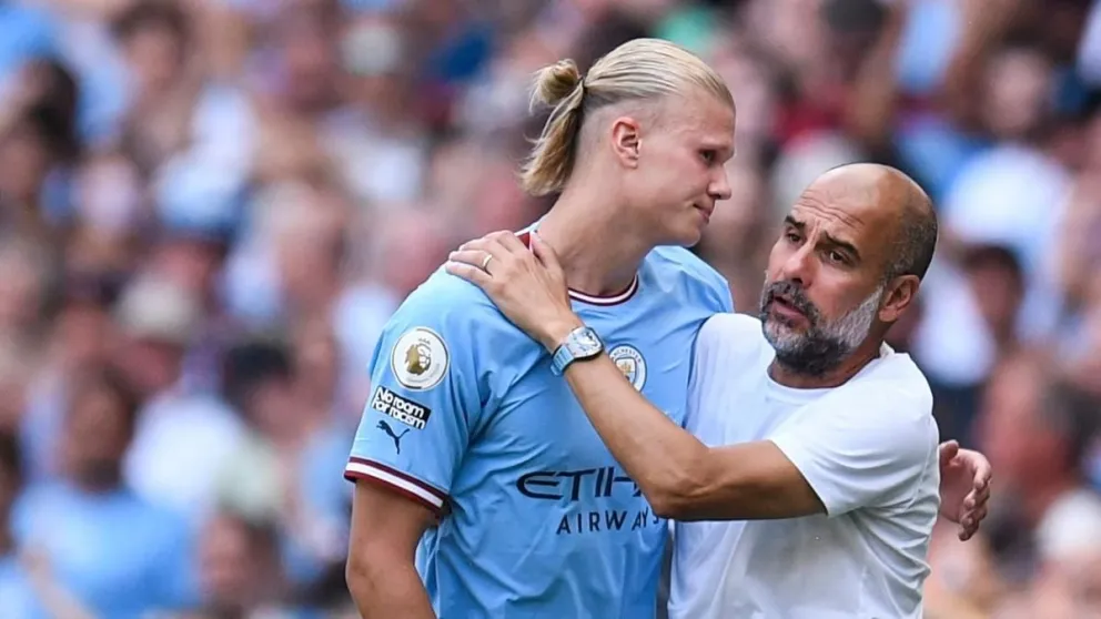 Tras saber que está en duda el futuro de Haaland, Pep Guardiola analiza que hacer con Julián Álvarez