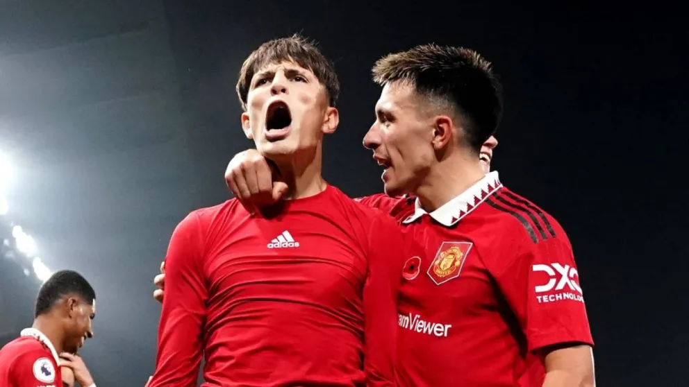 Scaloni enfurecerá: un ídolo de Manchester United menospreció a Lisandro Martínez y Garnacho