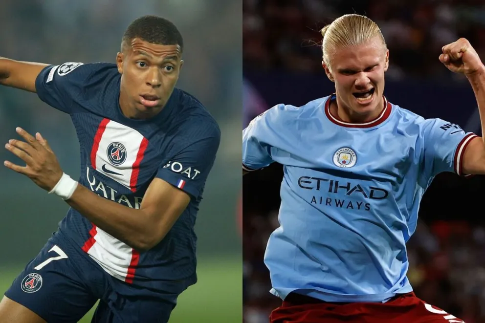 Humilló a Kylian Mbappé: la inesperada actitud que tuvo Erling Haaland en el Manchester City