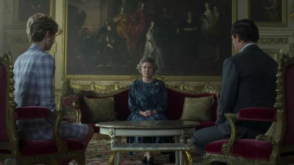 La familia real británica vista en Londres: nueva imagen filtrada de la última temporada de The Crown