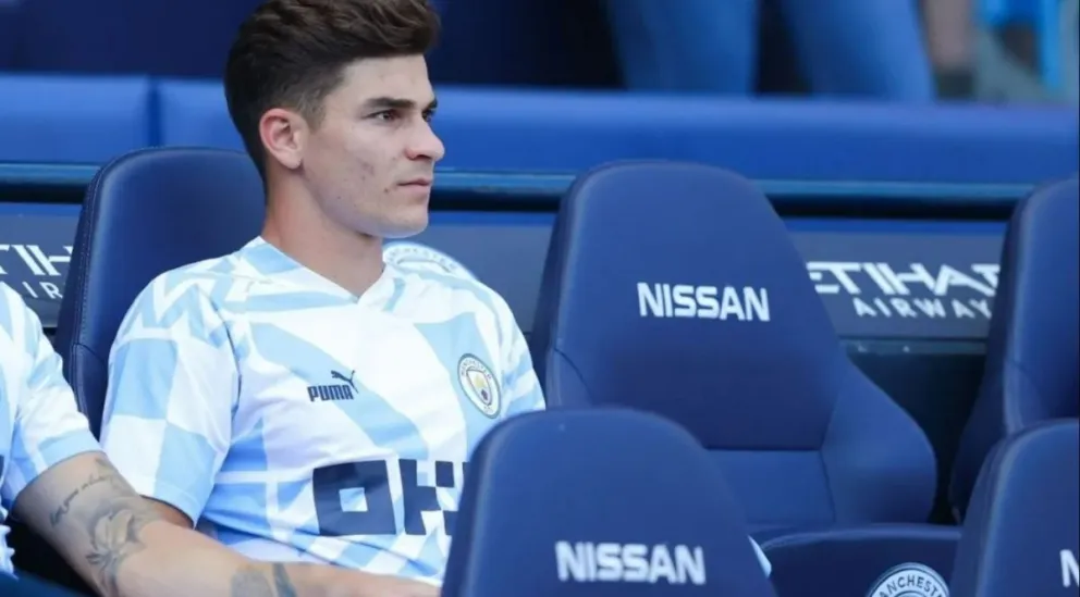 La inesperada decisión de Julián Álvarez: tras no ser tenido en cuenta, decidió hacer frente a Guardiola