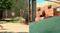 VIDEO: Vecinos y familiares de Máximo Jerez, niño de 11 años asesinado, atacaron la casa de un presunto narco