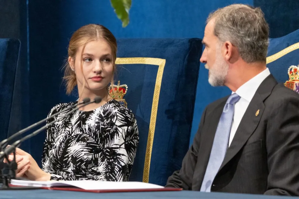 La repudiable actitud de la princesa Leonor, que pone en duda su capacidad como futura reina