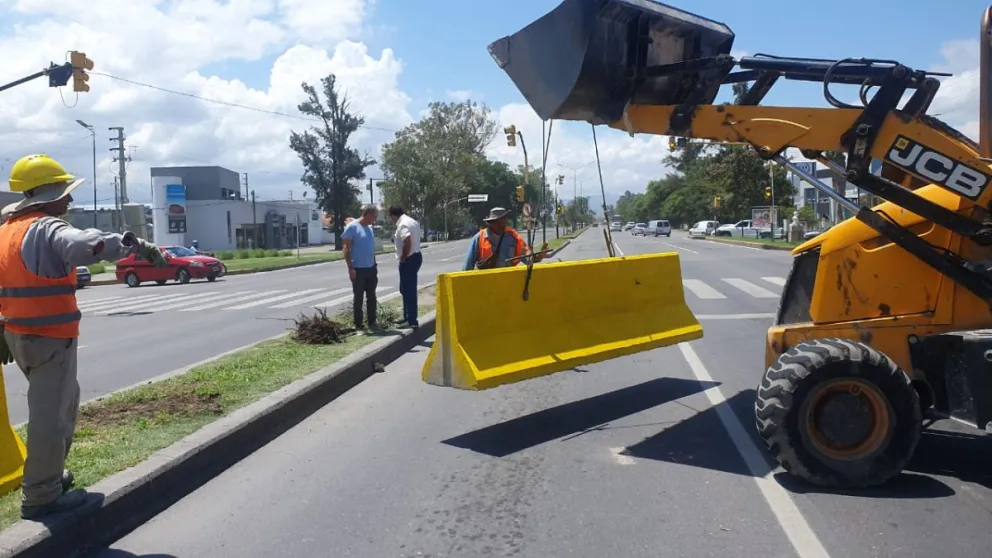 Por obras viales, estos serán los desvíos de tránsito durante todo el día en zona sur  