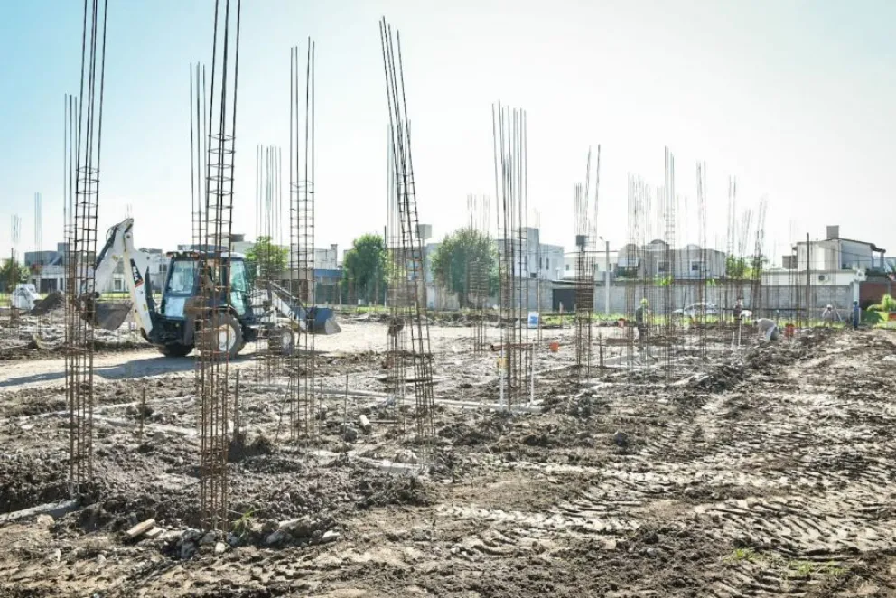 IPV: se construyen 22 dúplex en barrio Lomas de Medeiros en Salta