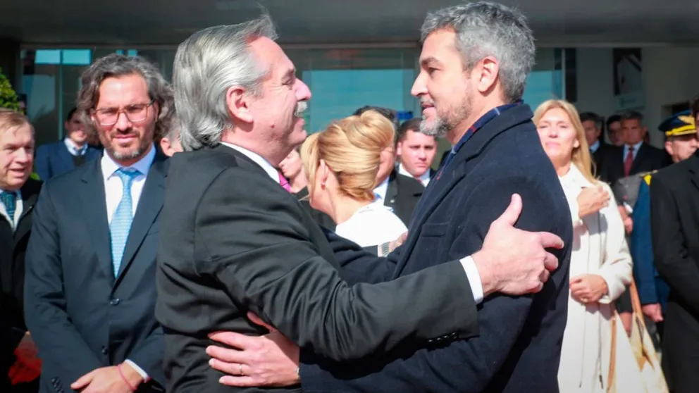 Alberto Fernández se reúne con el presidente paraguayo Abdo Benítez para discutir sobre este aumento