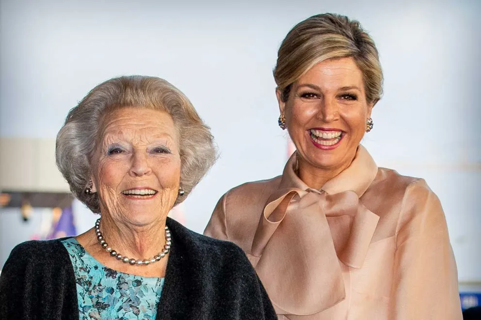 Continúa la opulencia: así luce la extravagante tiara que heredó Máxima de Holanda de la reina Beatriz 