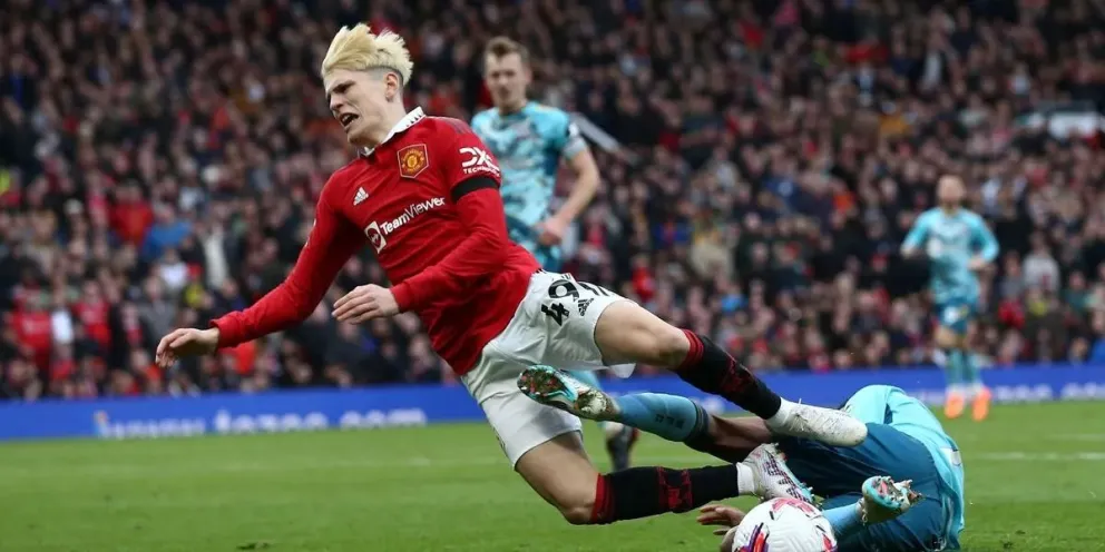 Lo que le dijo Alejandro Garnacho al jugador del Southampton que lo lesionó: impactó a todos