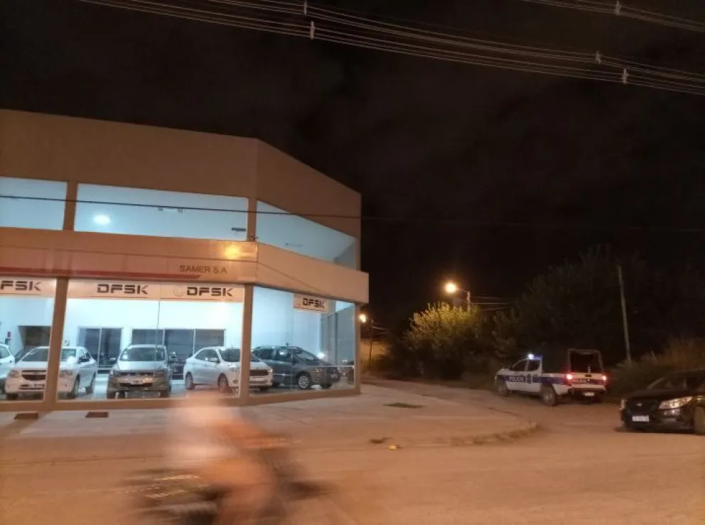 Aclaran supuesto incendio en una concesionaria: qué sucedió realmente
