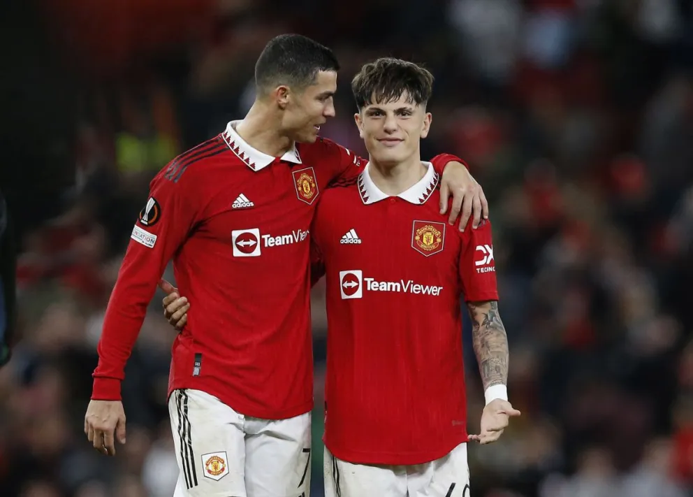 La noticia que sacude Inglaterra: Alejandro Garnacho sigue los pasos de Cristiano Ronaldo