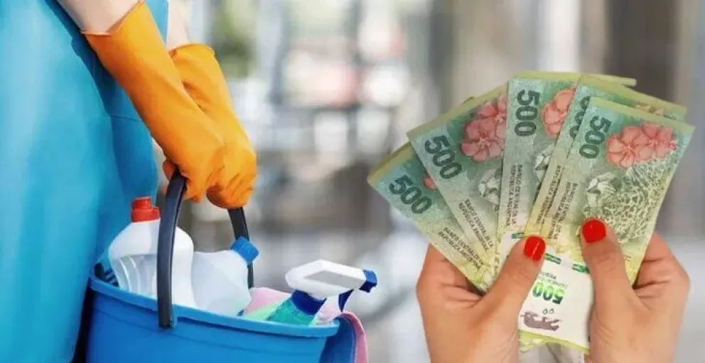 Empleadas domésticas: así quedó la escala salarial del mes de julio