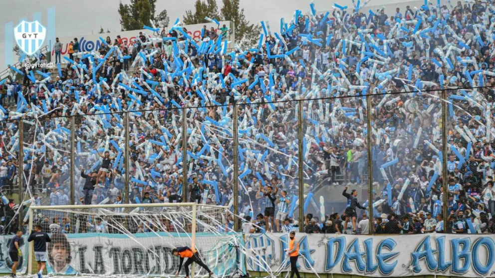 Este domingo la hinchada de Gimnasia y Tiro estrenará una bandera con una imagen muy particular
