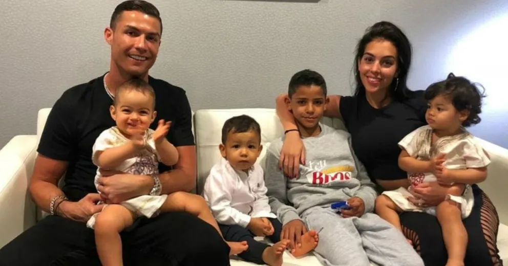 El insólito juego de Georgina Rodríguez con sus hijos que desató locura en redes: Cristiano Ronaldo nunca participa