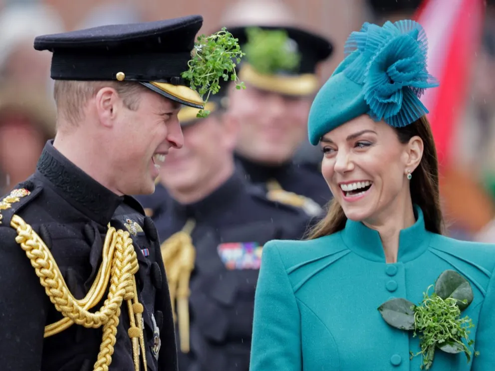 El look usado por Kate Middleton en el histórico Día de San Patricio