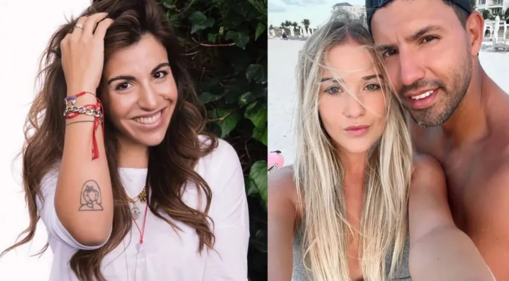 Explotó el caos: la novia del Kun Agüero reaccionó tras su picante encuentro con Gianinna Maradona