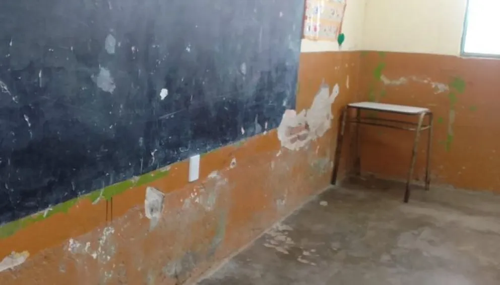 Denuncias por las condiciones de una escuela a la que asisten más de 500 alumnos